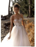 Sweetheart Neck Beaded Lace Tulle Structured Wedding Dress Sweetheart Neck Beaded Lace Tulle Structured Wedding Dress